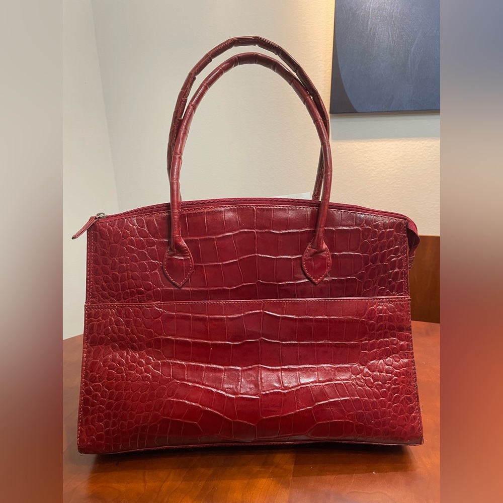 Michael Rome Designs Vintage genuine leather Tote - Picture 2 of 14